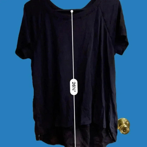 Petite Small Blue Top - Picture 7 of 7